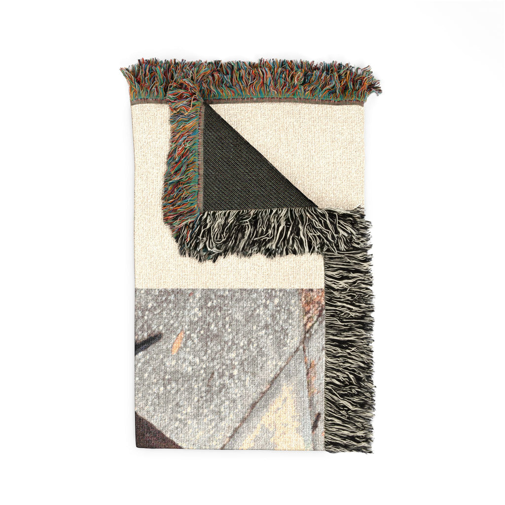 Customizable Pet Photo Woven Blanket